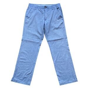 UNDER ARMOUR Golf Pant Mens Sz 32 x 30 Grey Ripstop Chino Lightweight Perfomance
